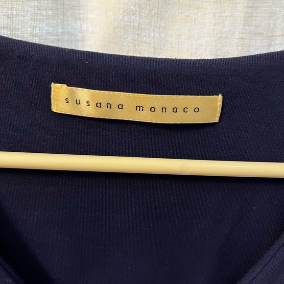 Susana Monaco, fitted, long sleeve dress - Picture 5 of 8